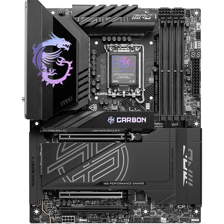 خرید MSI MPG Z890 Carbon WIFI ATX Gaming Motherboard - Intel Chipset